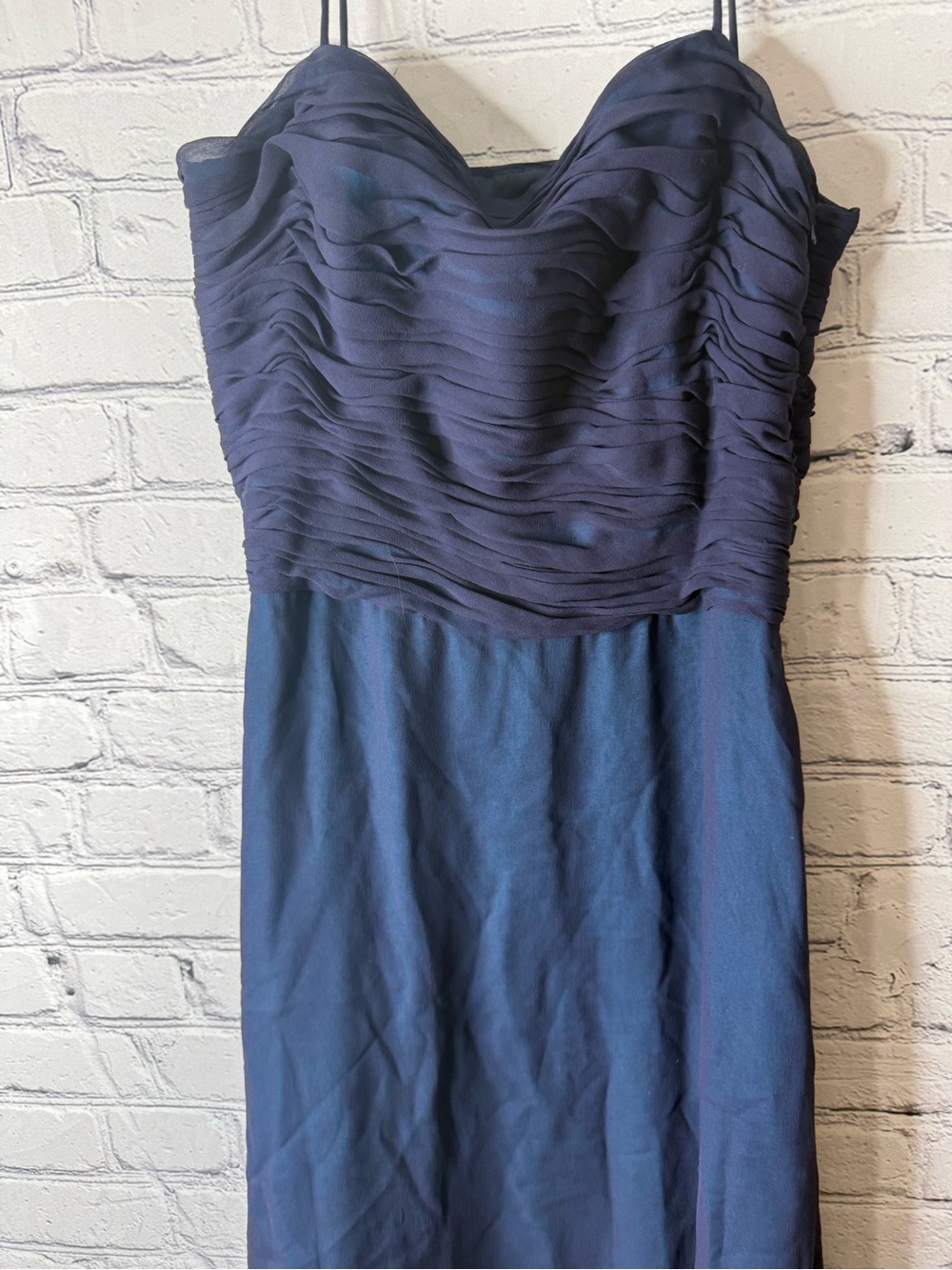 Vintage worth silk dress size 8 - Picture 6 of 9